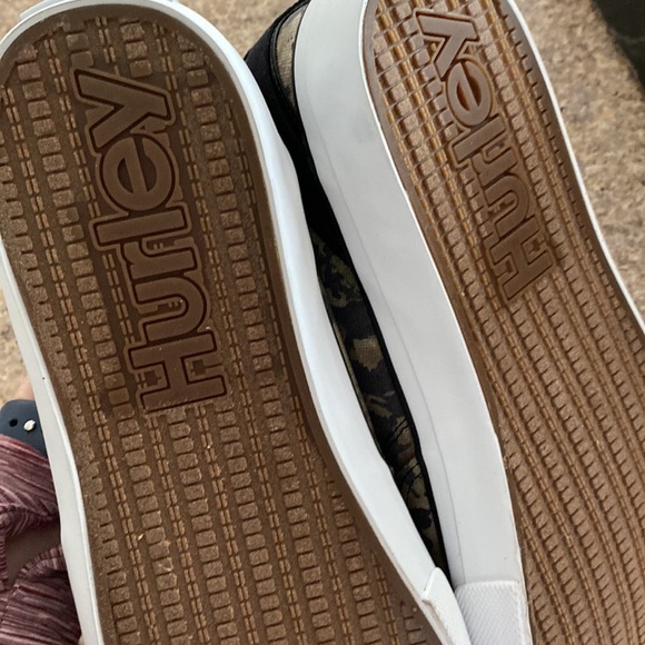 NWT Hurley Kayo Lace Up Sneakers Shoe Camo and Black Men’s 10.5 M - Picture 7 of 15